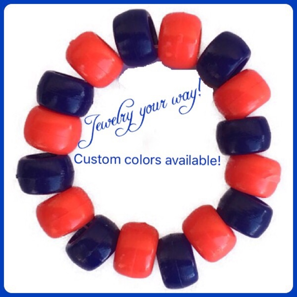 🐠 3 for $15 🐠 90’s inspired custom pony bead